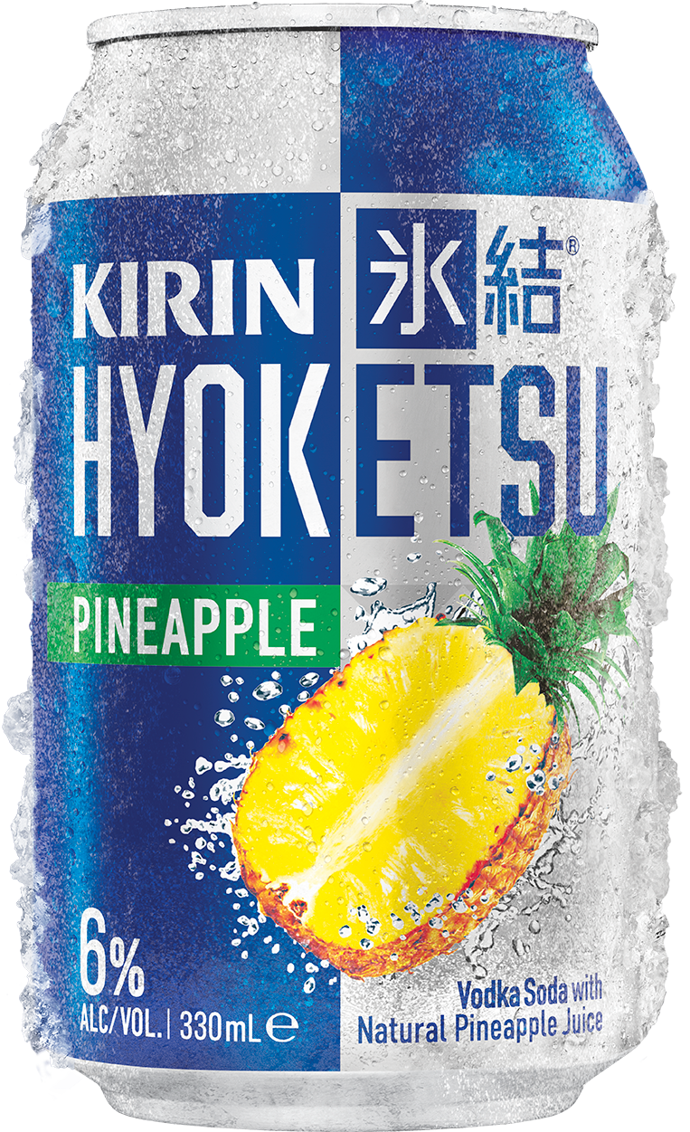 product-can-frosted_Pineapple - Kirin Hyoketsu NZ - Kirin Hyoketsu NZ A frosty 330mL can of Kirin Hyoketsu Pineapple